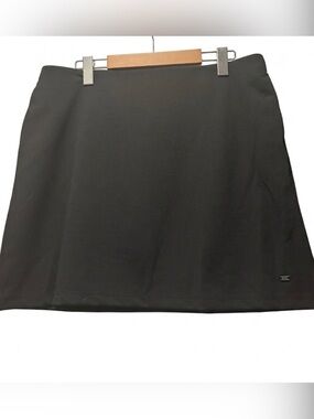 Mexx Black Mini Skort with Subtle Logo